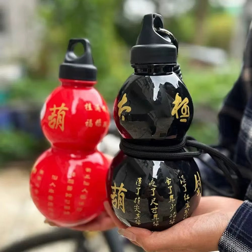 800Ml Large Capacity Gourd Water Bottle Child Water Gourd Kettle Chinese Style Leakproof Water Jug for School Sport Water Kettle