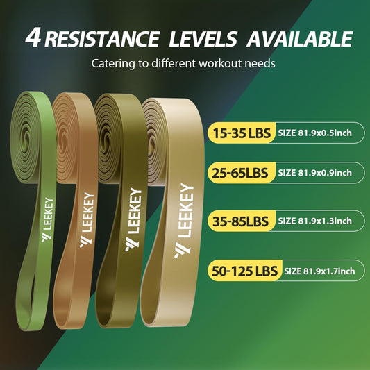 Resistance Bands, Exercise Bands with Handles,Pull up Assist Bands - Bands for Working Out,Band for Men and Women Fitness Training, Physical Therapy,Home Workouts